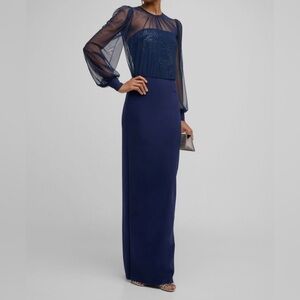 Chiara Boni La Petite Robe Sozen Cascade Ruffle Sleeveless Gown $400 $1,090  Chi Chiara Boni La Petite Robe Sozen Cascade Ruffle Sleeveless  main image 3